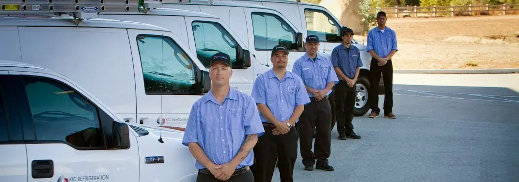 KIC Refrigeration crew ready for Mini Split Repair jobs across Victorville